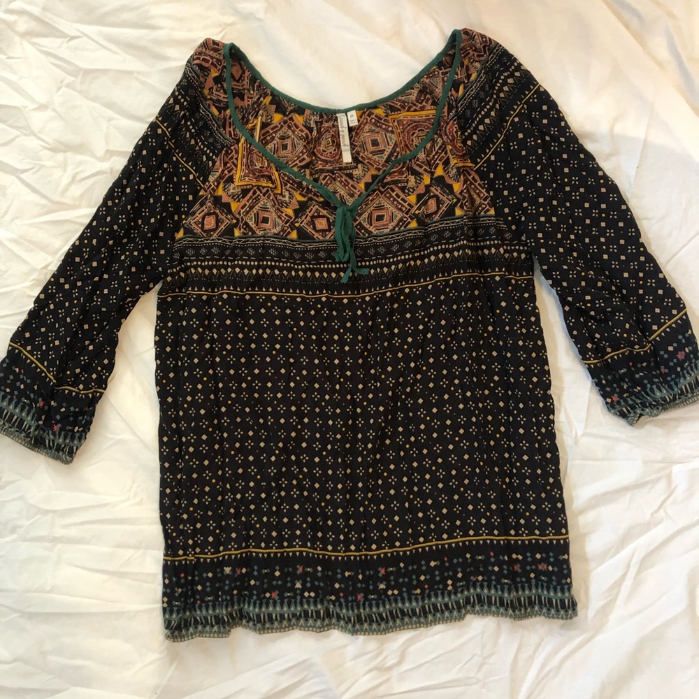 Grand & Greene flowy top